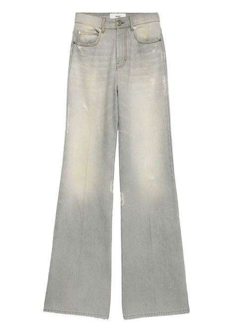 Jeans a gamba ampia in grigio - donna AMI PARIS | FTR420DE00190554